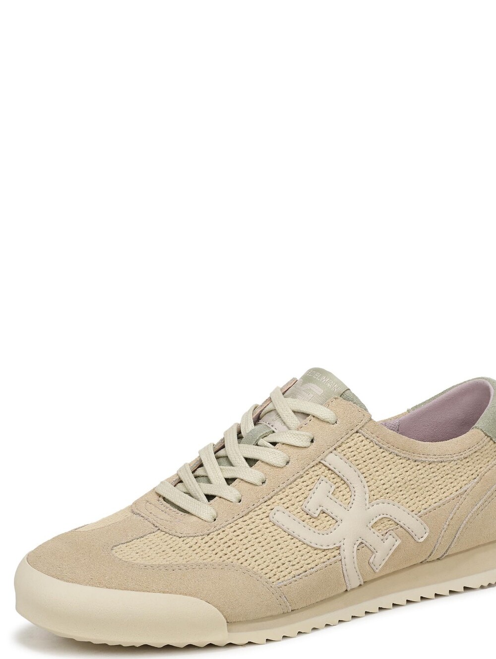 Sam Edelman Women's Ivey Sneaker, Wheat Tan/Green, 8.5